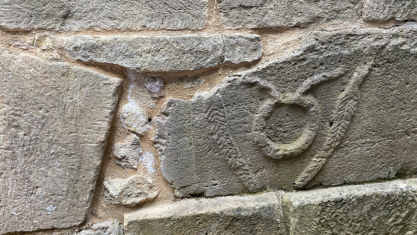 Die Stadtmauer im Detail.