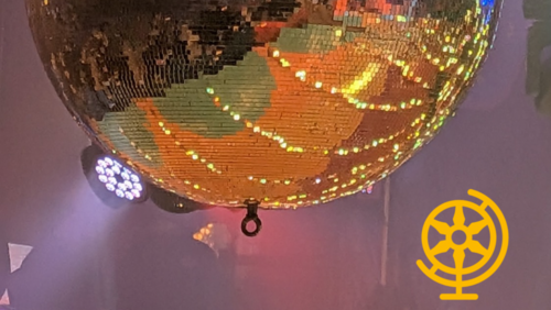 Symbolbild einer Discokugel