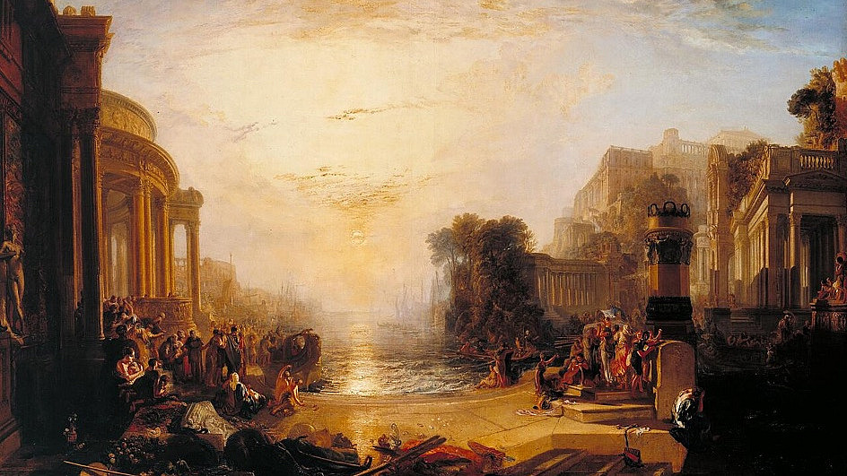 Joseph Mallord William Turner: The Decline of the Carthaginian Empire, 1817, Öl auf Leinwand, Tate Britain, London