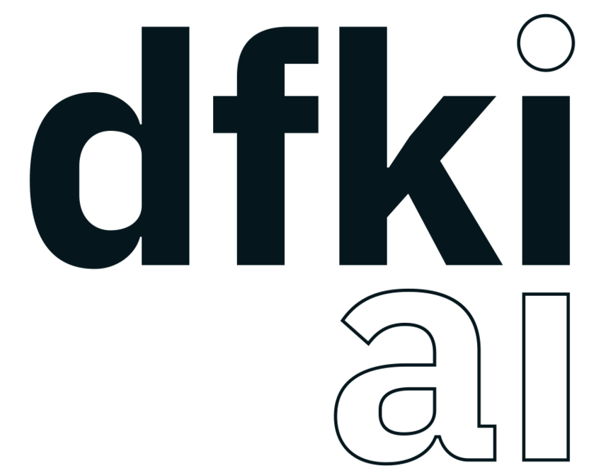 Logo of the German Research Institute for AI consisting of the lettering DFKI AI