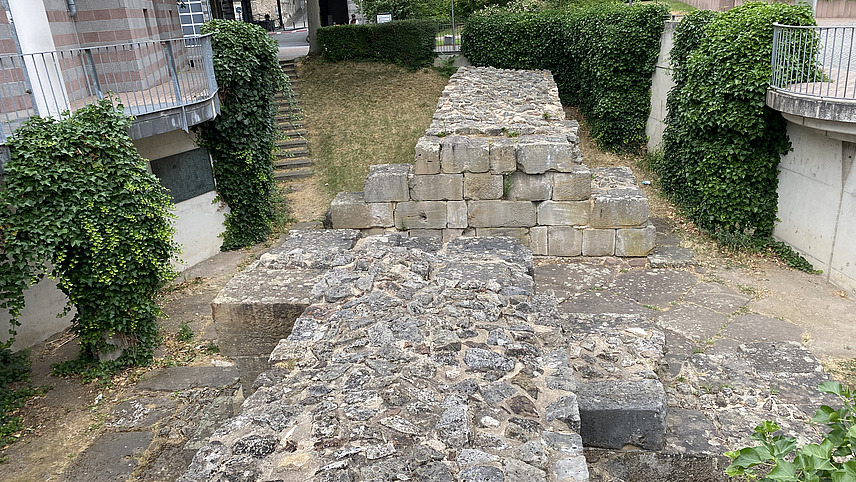 Die Stadtmauer.