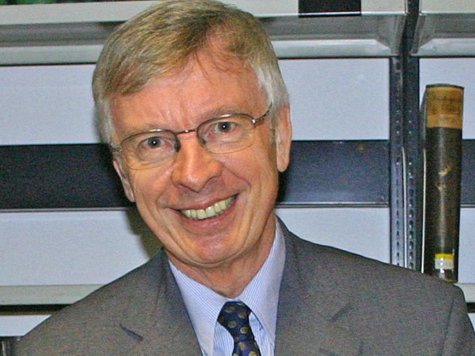 Prof. Ipsen smiles into the camera