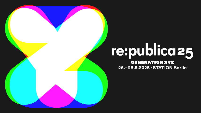 re:publica25 conference logo with event details