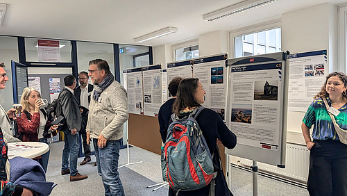 Guests of the university's open day at IMIS