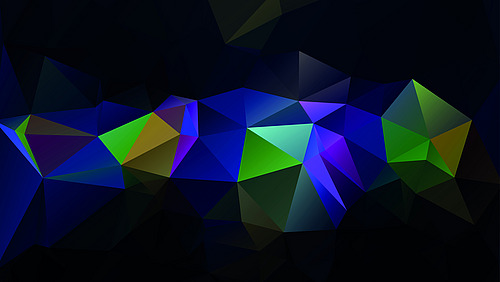 Vector illustration of triangle background