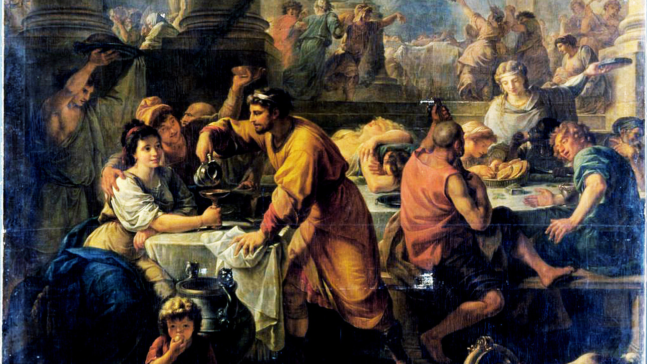 Saturnales, par Antoine Callet (1783)