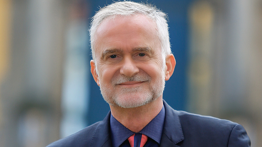 Portrait von Wolfgang Griesert, Vorsitzendem der Universitätsgesellschaft Osnabrück