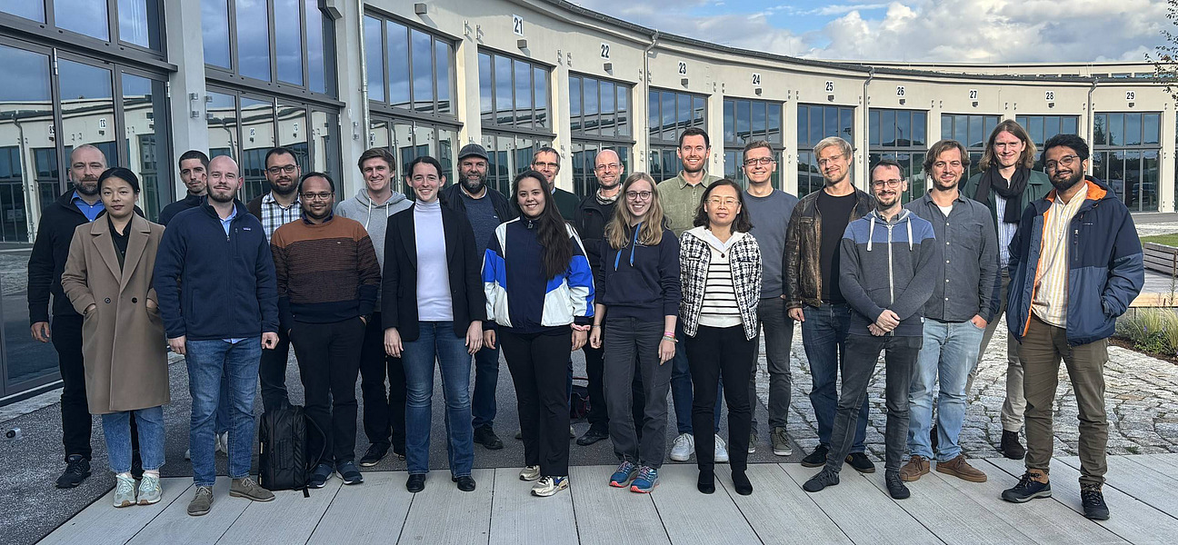 Members of the HybrInt project at the retreat.