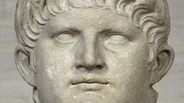 Kopf einer Kolossalstatue Neros aus den 60er Jahren des 1. Jh. n. Chr.