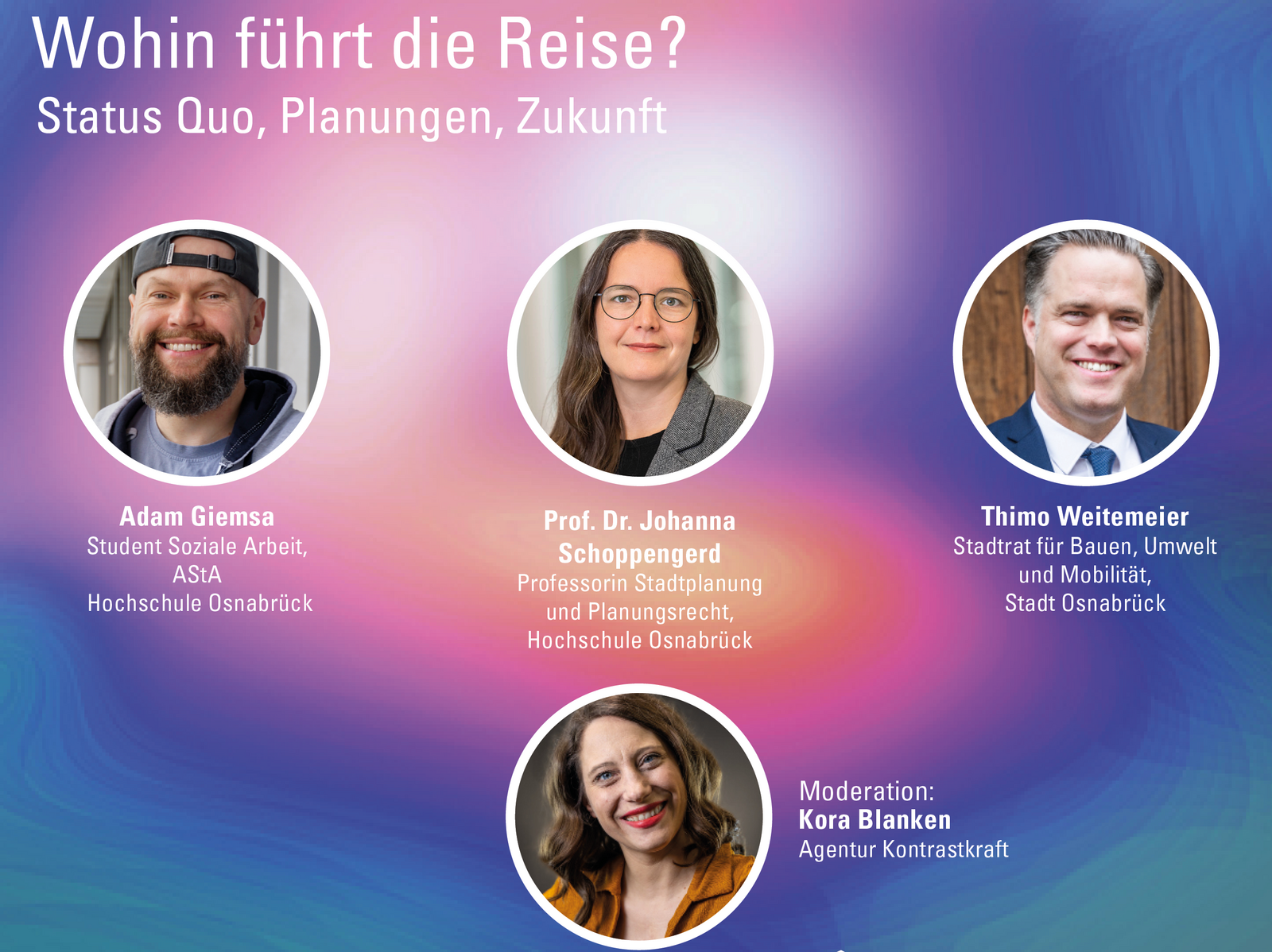 Plakat zur Veranstaltung