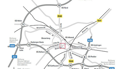 map of directions