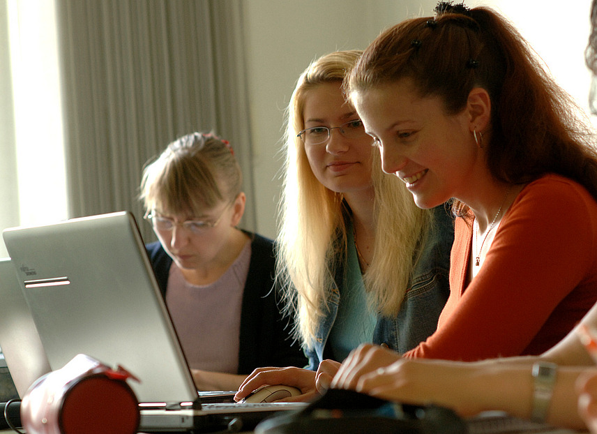 Seminarsituation mit Studierenden