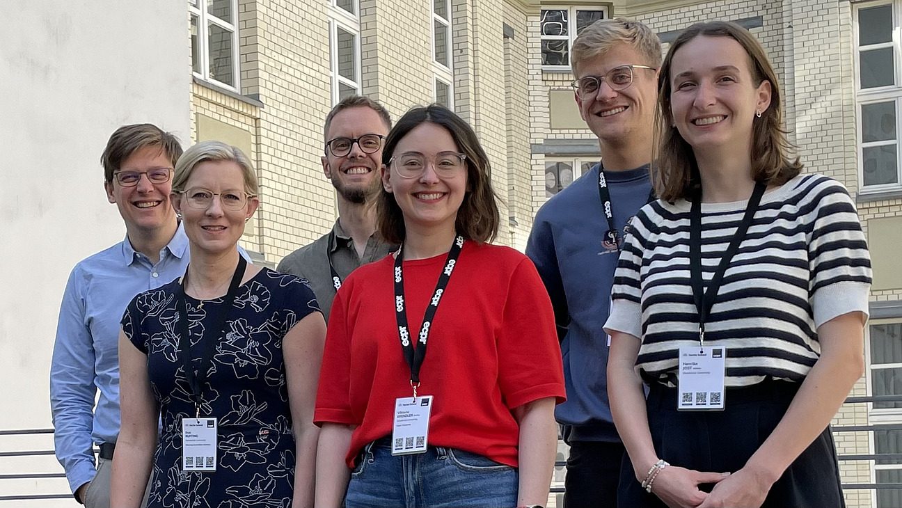 Gruppenfoto der Teammitglieder der Forschungsstelle Transforming Europe