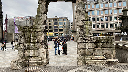 Nordtor in der Nähe des Kölner Doms.