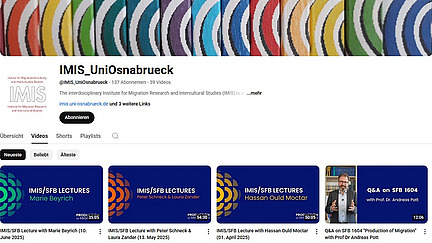 Screenshot IMIS-YouTube-Kanal