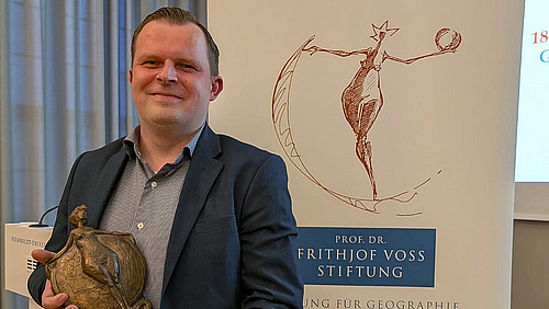 Dr. Thomas Neise bei der Preisverleihung