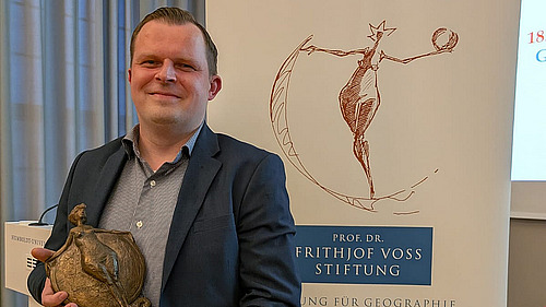 Dr. Thomas Neise bei der Preisverleihung