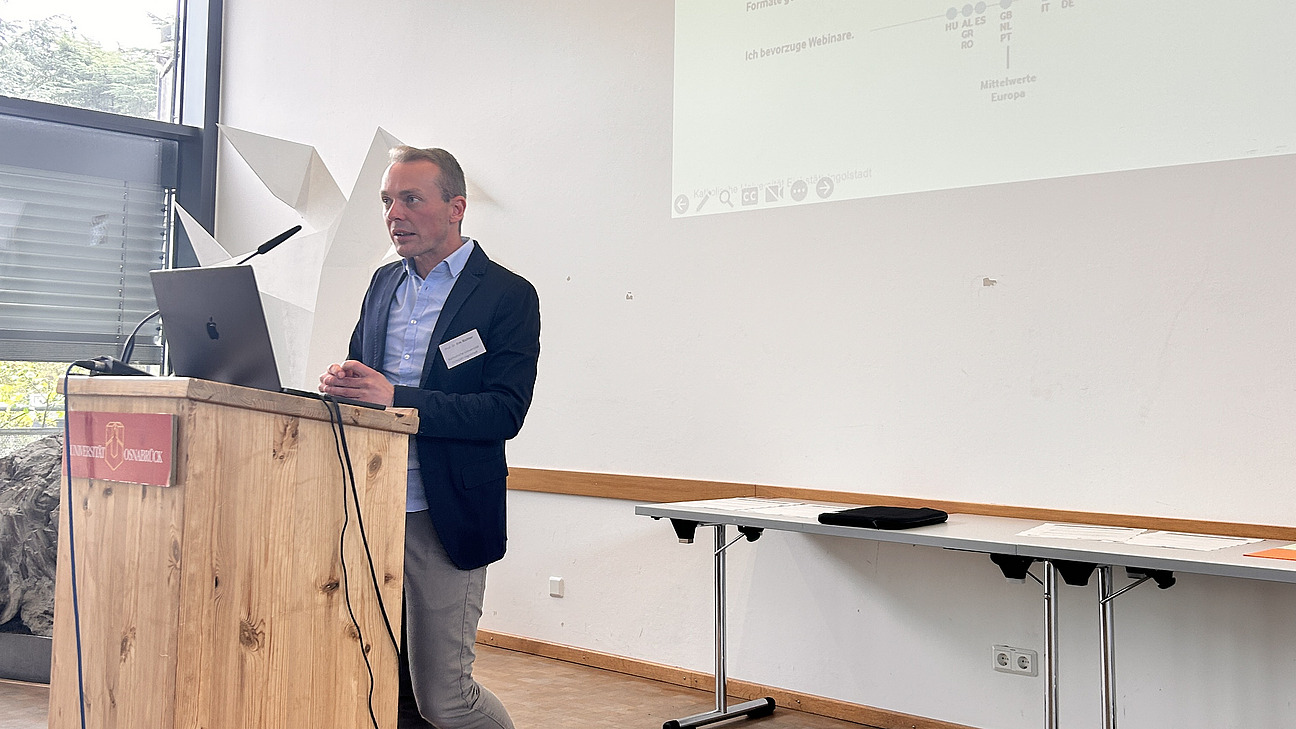 Keynote-Speaker Prof. Dr. Eric Richter (Katholische Universit&auml;t Eichst&auml;tt-Ingolstadt)