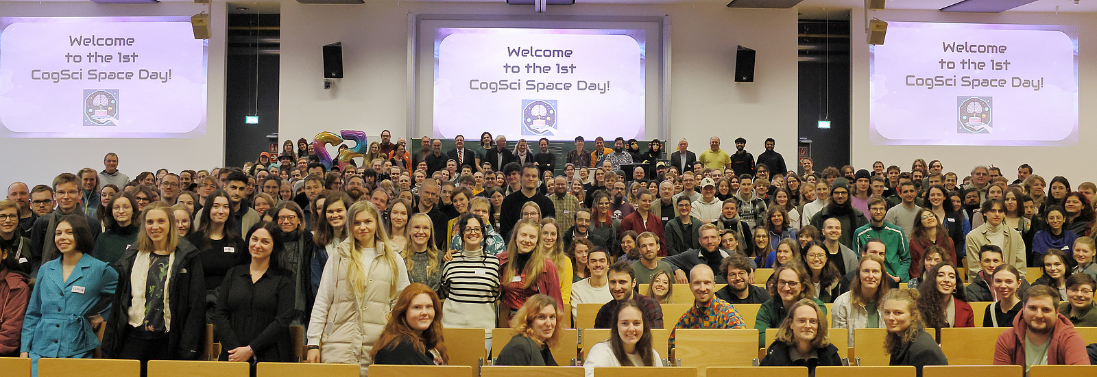 Gruppenbild von den Teilnehmenden des CogSci Spaceday in 2023