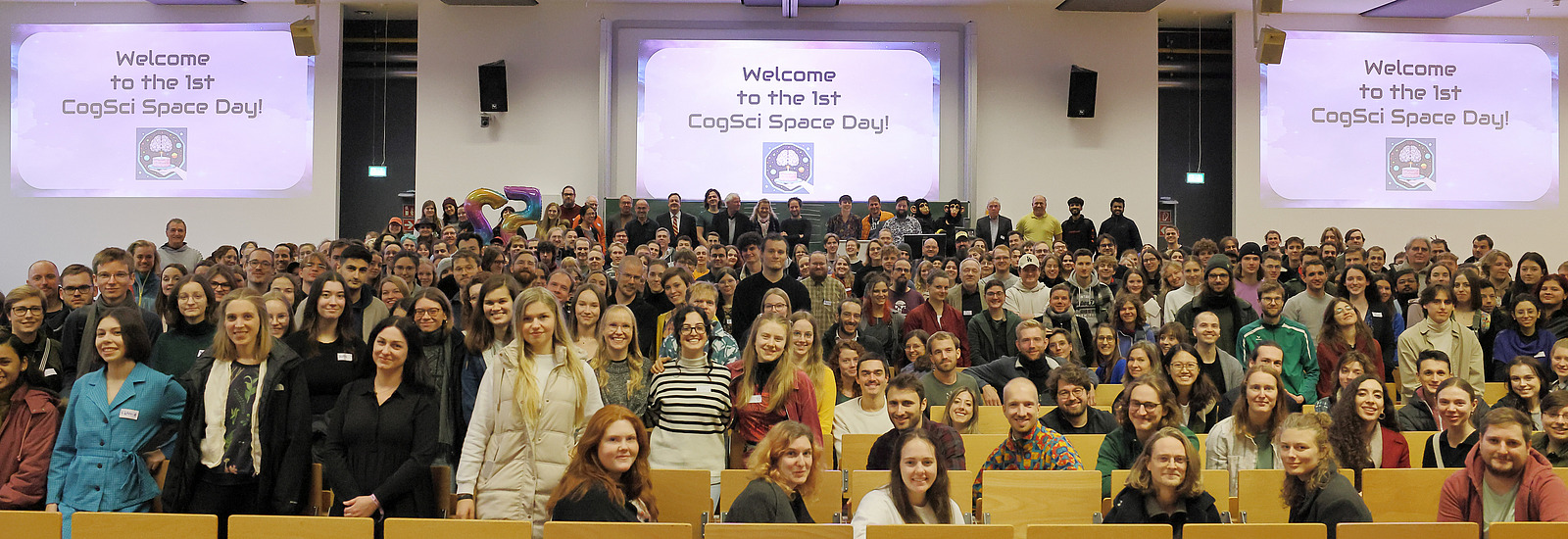 Gruppenbild von den Teilnehmenden des CogSci Spaceday in 2023