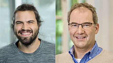 Portraitfotos zweier Männer