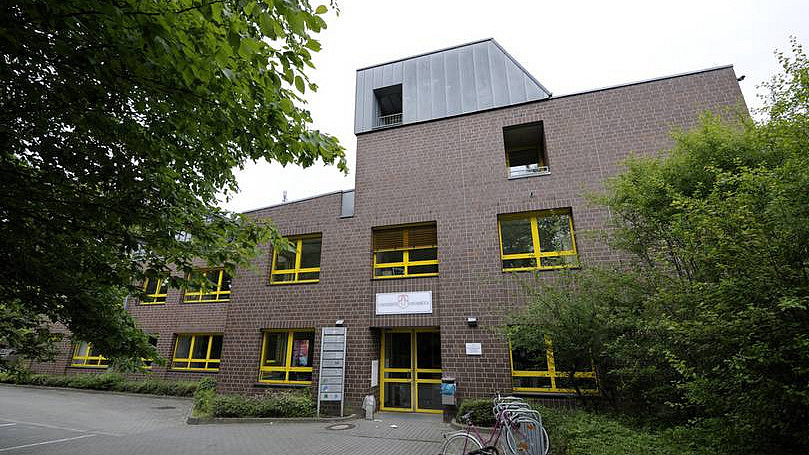 Gebäude des Instituts für Philosophie; Building of the Institute of Philosophy.