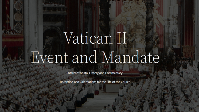 Projekt-Logo Vatican II Event and Mandate
