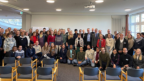 Gruppenfoto im Haus Ohrbeck