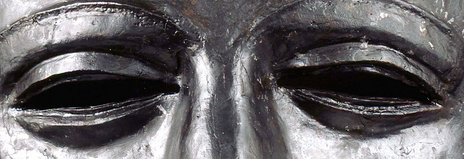 Das Foto zeigt einen Ausschnitt der Kalkrieser Maske