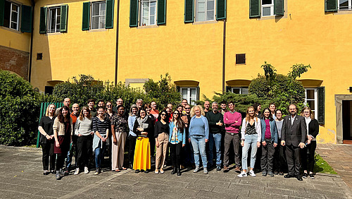 Group photo of the project meeting