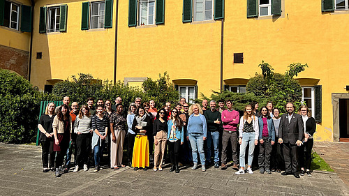 Gruppenfoto des Projekttreffen