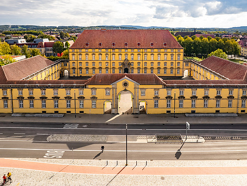 Osnabr&uuml;cker Schloss von oben 