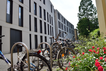 Fahrräder am Campus Innenstadt
Foto: Universität Osnabrück/ Karen Schultz