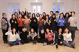 Gruppenfoto Austauschstudierende aus China. Foto: Universität Osnabrück/Reimar Ott