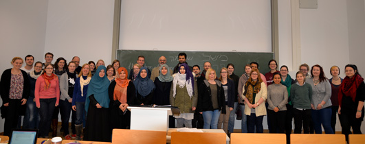 40 Studierende der Universität Osnabrück nahmen am interreligiösen Blockseminar teil. Foto: Universität Osnabrück / Elena Scholz