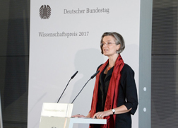 Laudatorin und Jury-Mitglied Prof. Dr. Pascale Cancik. Foto: Deutscher Bundestag/Achim Melde