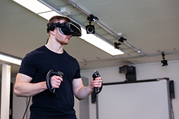 Bewegung in virtueller Realität reflektieren
Studierende der Universität Osnabrück untersuchen neue Lehr- und Lernkonzepte für den Sportunterricht 
PM 110/2021