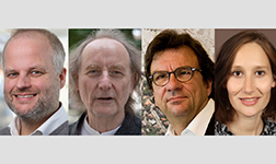 Prof. Martin Franz, Prof. Dirk Manzke, Frank Otte und Inken Rommel