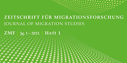 Ausschnitt Cover Ausgabe 1 Zeitschrift für Migrationsforschung