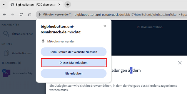 Videokonferenzsystem BigBlueButton
