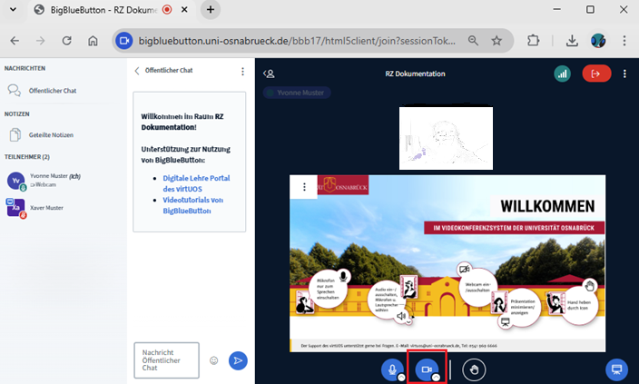 Videokonferenzsystem BigBlueButton