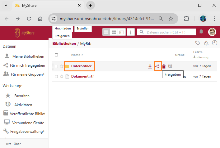 Cloud - myShare
