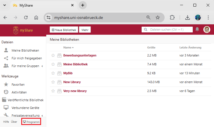 Cloud - Client for Windows - Synchronisieren und offline arbeiten