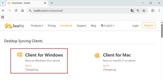 Cloud - Client for Windows - Synchronisieren und offline arbeiten
