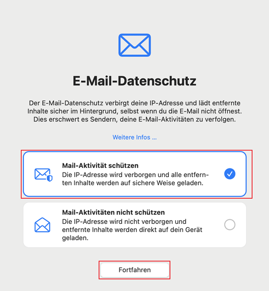 Apple Mail E-Mailkonto einrichten