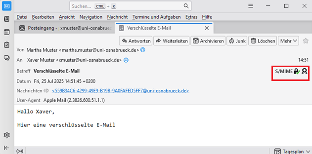 Apple Mail verschlüsseln
