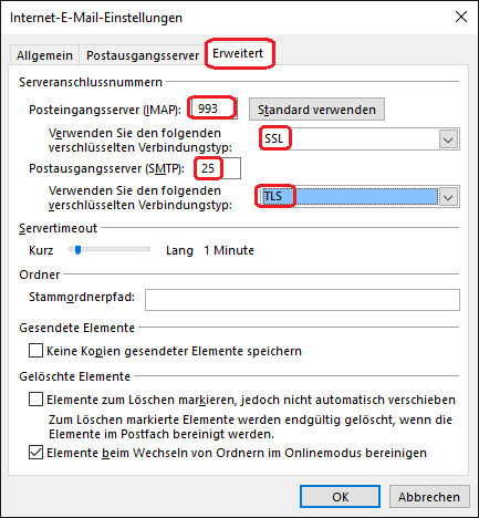 Outlook 2016 E-Mailkonto einrichten
