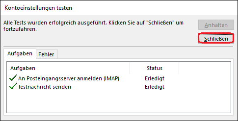 Outlook 2016 E-Mailkonto einrichten