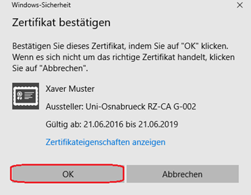 Outlook 2016 Signieren und Verschlüsseln