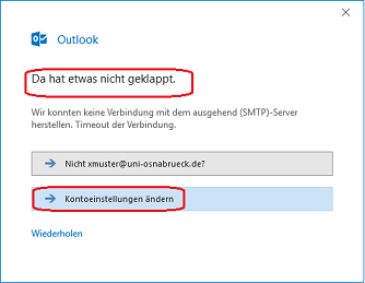 Outlook 2019 Automatisch - E-Mailkonto einrichten